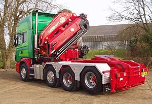WD Jones crane lorry