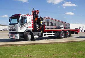 Le Mons crane lorry